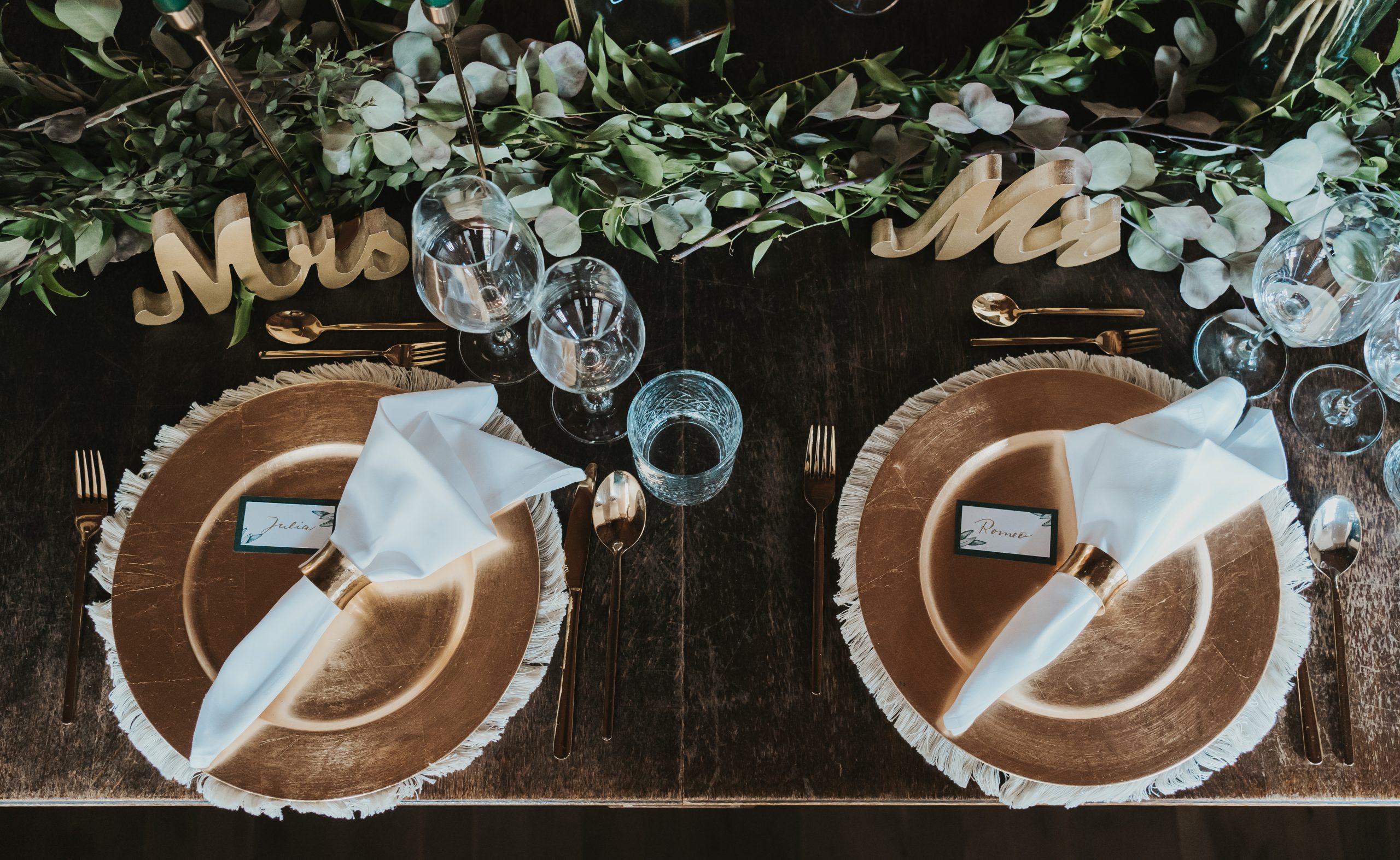 Tischdeko Hochzeit Boho